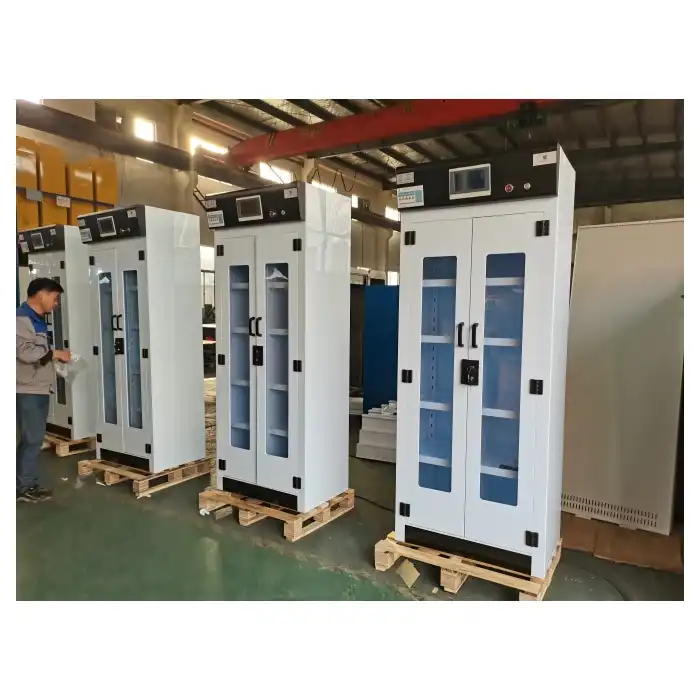 What Are the Key Benefits of Using an Acids Storage Filtered Storage Cabinet in the Chemical Industry?